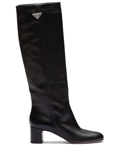 Prada 55mm Leather Boots 